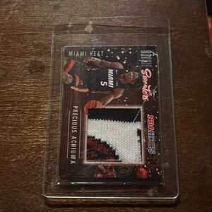 New York Knicks star Precious Achuwa rookie patch card! Very rare Mint condition
